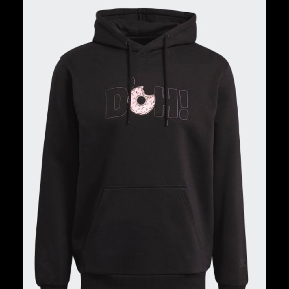 Adidas x The Simpsons DOH Hoodie Black